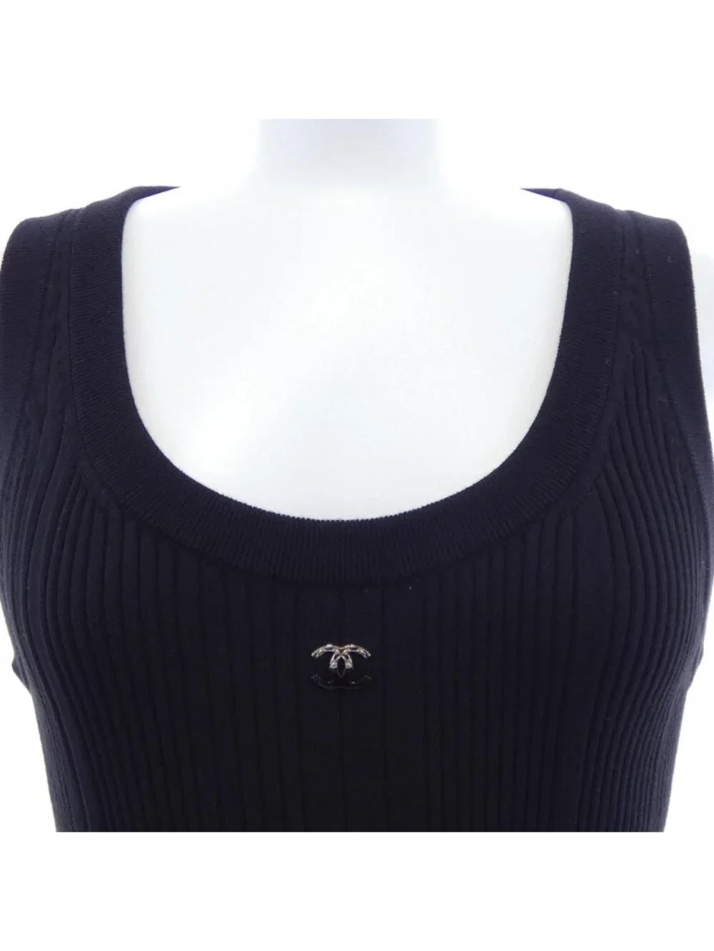Chanel Tank Top Black